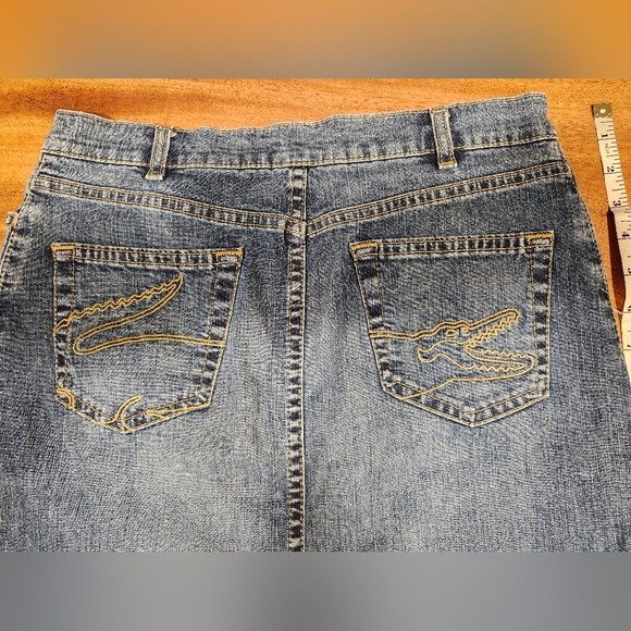 Vintage Skirt jeans Lacoste size 4 - Picture 6 of 6